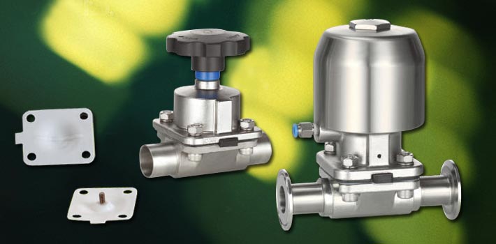 Diaphragm Valve and stainless steel vacuum components
