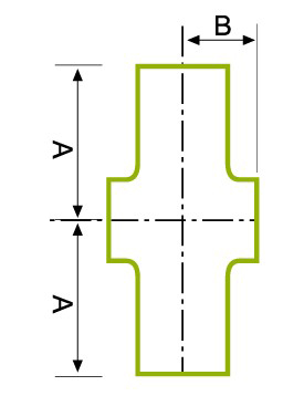 Pulled Tee /Pulled Cross