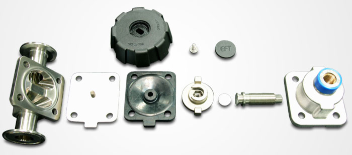 Katup diafragma baja tahan karat tempa kelas dunia