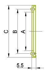 Virola - Flange Tipo 13FG Virola