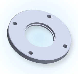 ISO Bored Blank Bolted Flange ISO