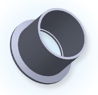 Flange de ponta soldada longa NW (tipo Jis) NW50