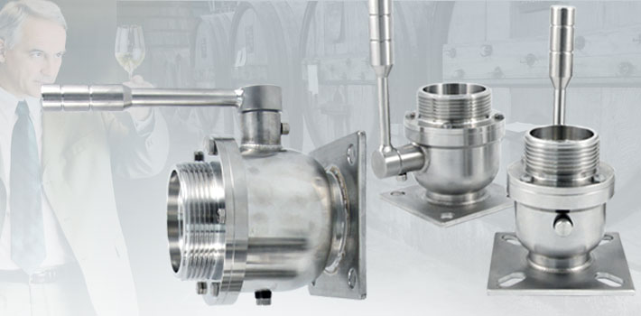 Katup anggur tempa baja tahan karat